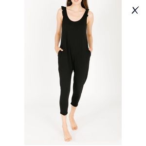 Black medium Smash + Tess Sweethart Romper
